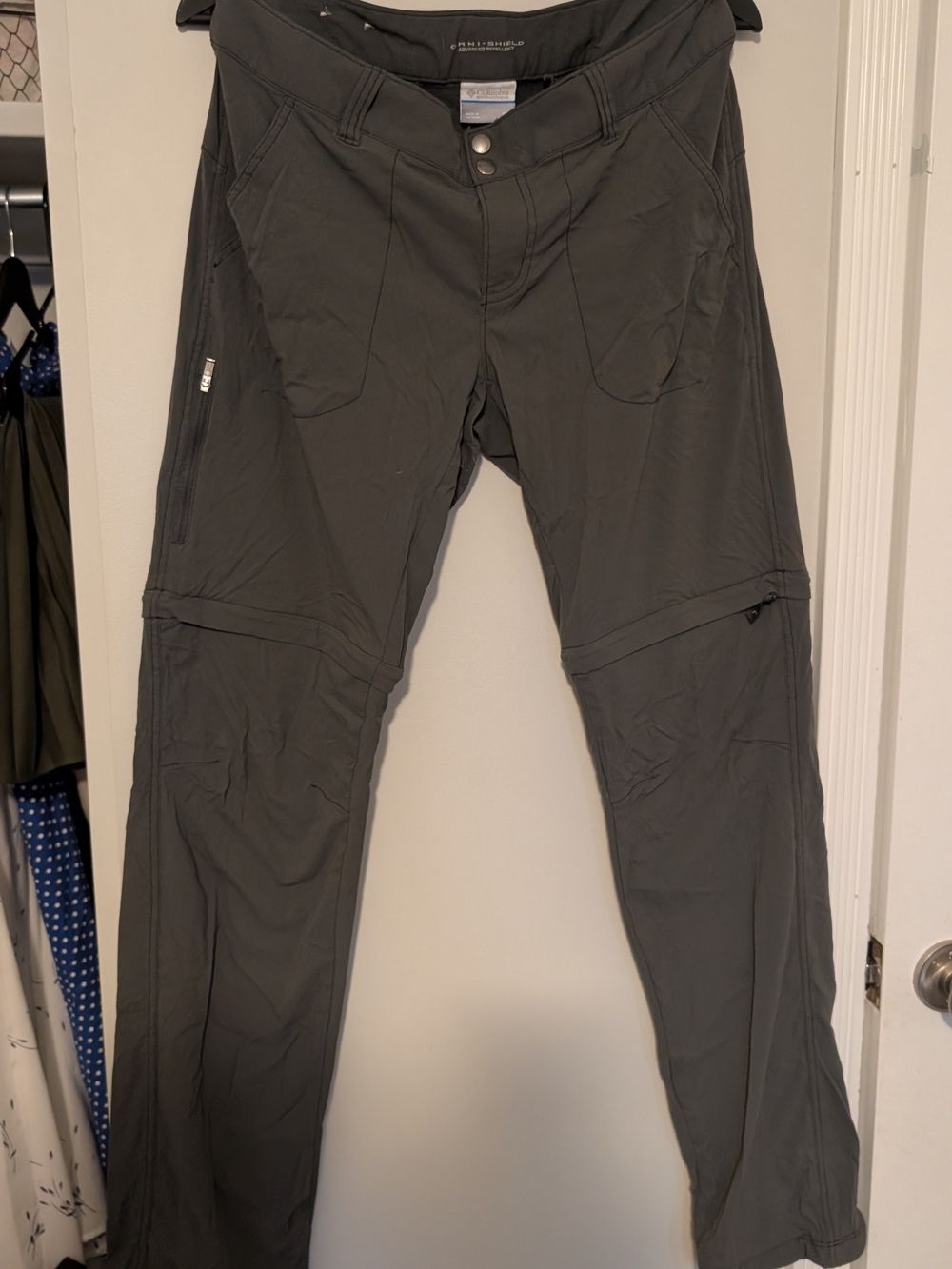 Convertible Men's Outdoor Pants - Olive Green